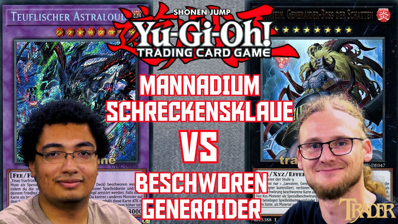 YuGiOh Mannadium Scareclaw VS Invoked Generaider deutsch | Stream Duell 622 | Trader | Master Duel