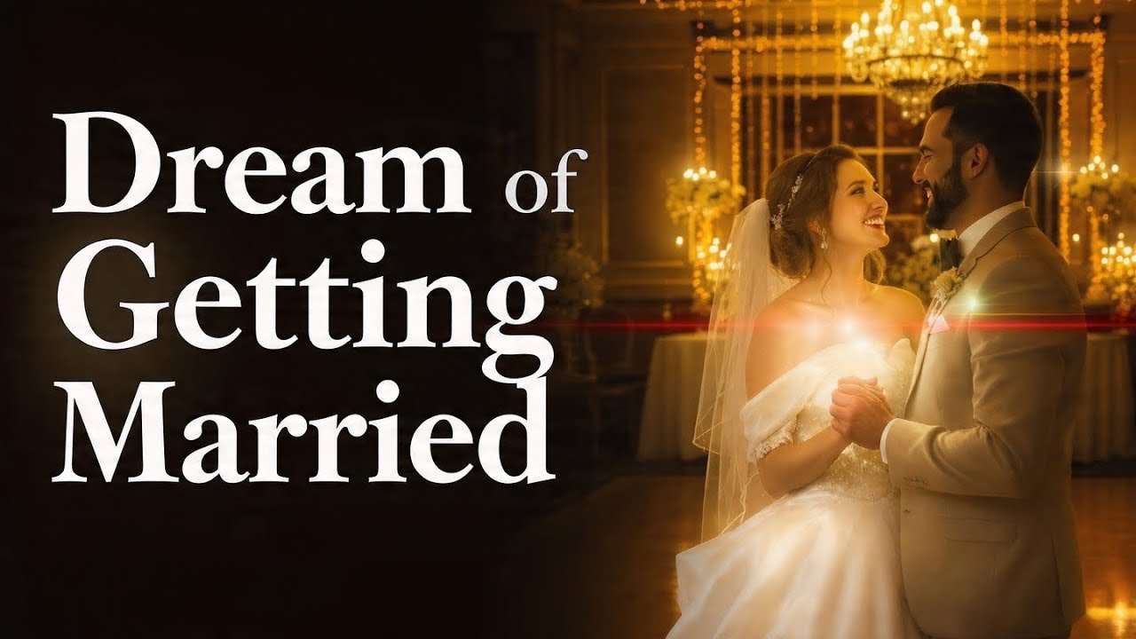 Dream of seeing yourself getting married meaning & interpretation 