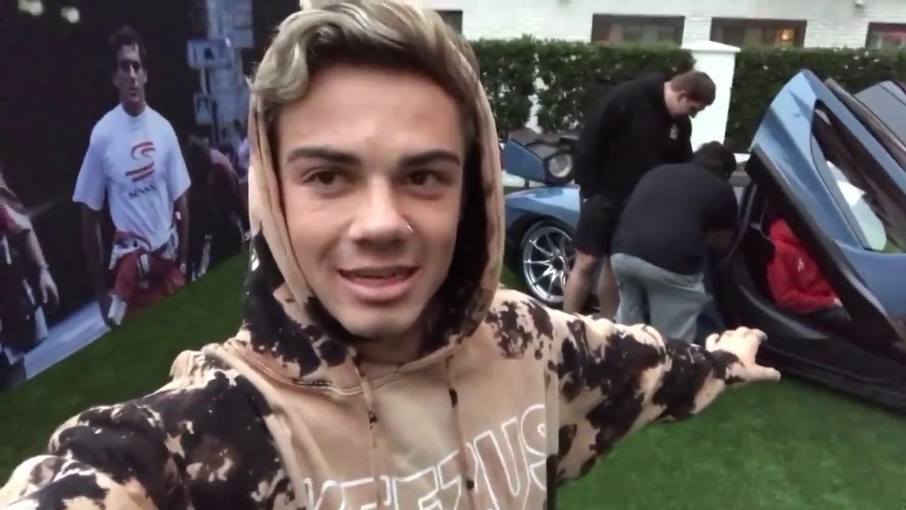 Jordan Beau! FOUND the FIRST Mclaren Senna in the United States HIDDEN in LA!!!