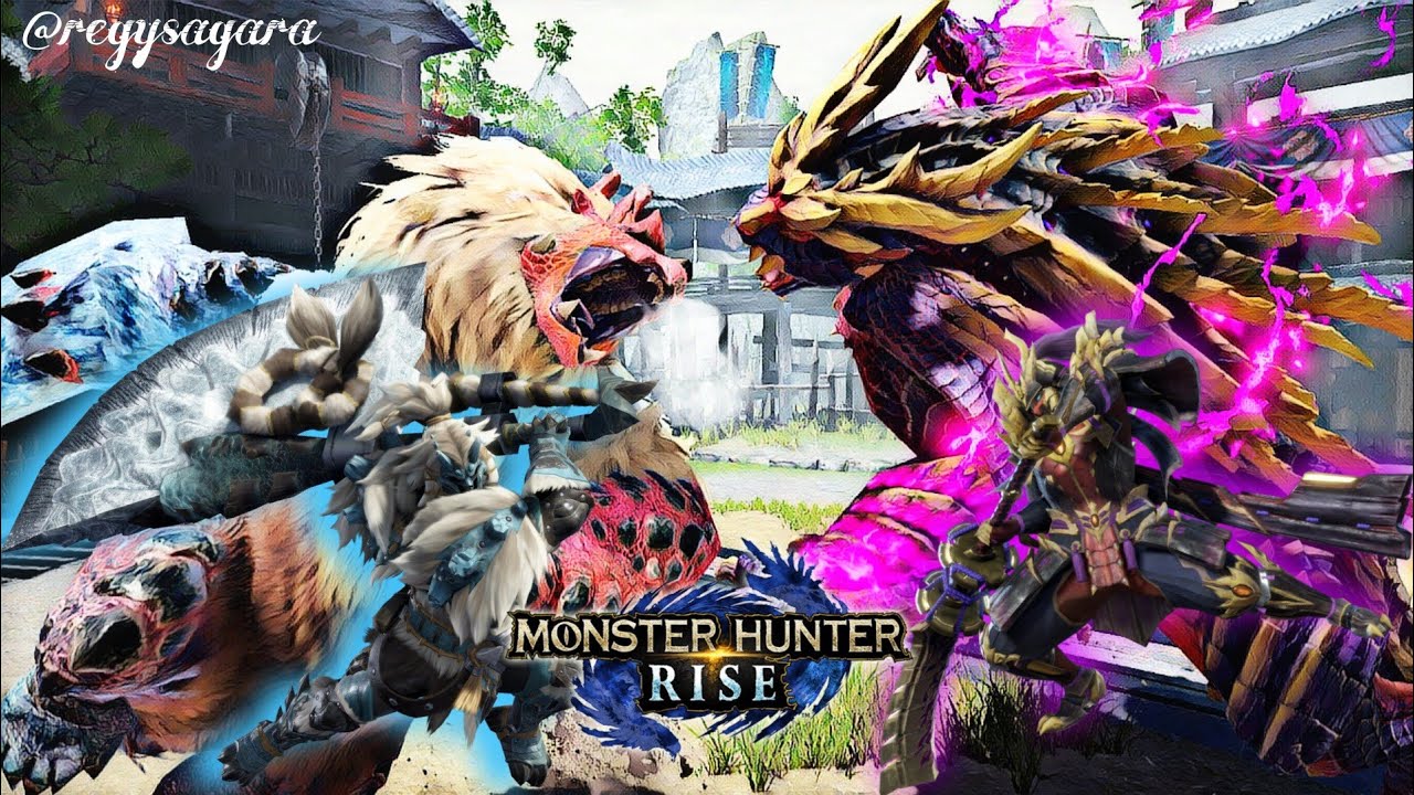 Monster Hunter Rise : BEST WAY TO FARM LR GOSS HARAG AND MAGNAMALO MATERIALS Lv ★★★ HEART OF WARRIOR
