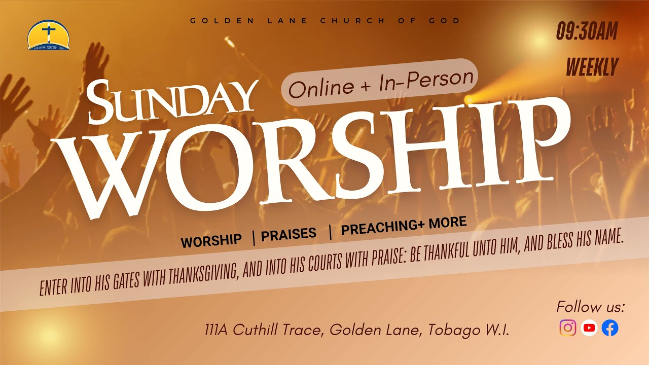 Sunday Service | 22nd February 2026 | Golden Lane Church of God