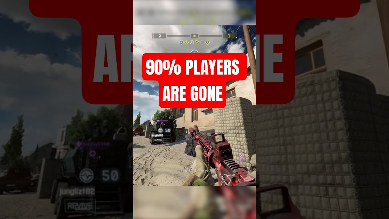 Battlefield 6 потеряла 90% игроков..