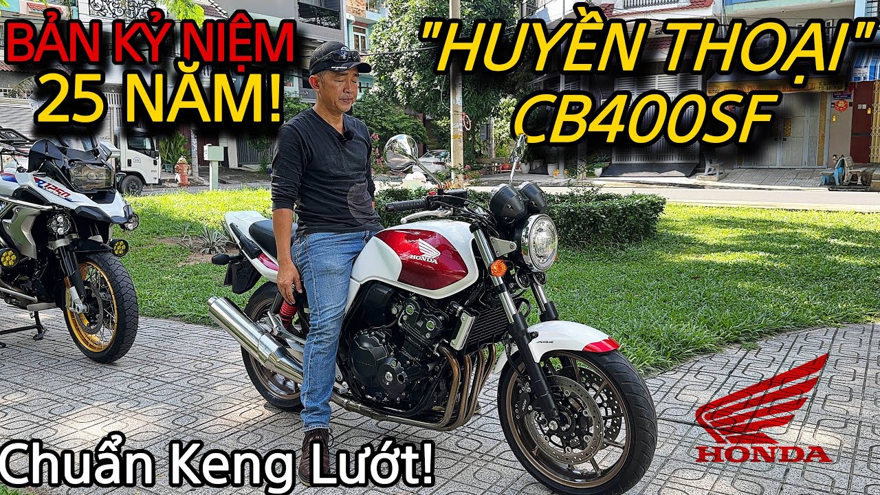 “Huyền thoại” CB400 SUPERFOUR Bản kỷ niệm 25 năm chuẩn keng lướt lại về hàng phục vụ anh em đam mê😍