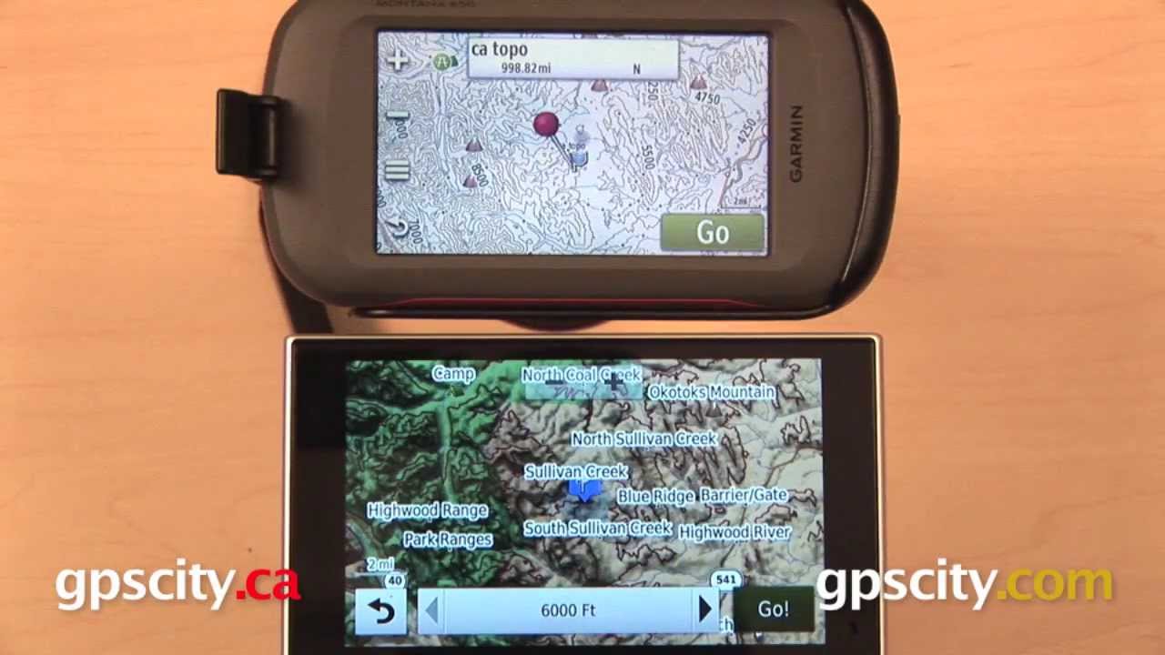 Garmin Topo Map Comparison: Outdoor GPS vs. nuvi