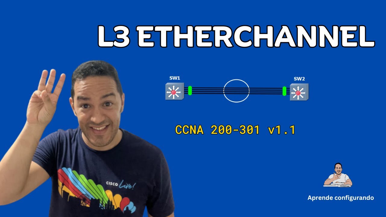 Configuración de L3 Etherchannel en Switches Cisco | Tutorial en Packet Tracer con LACP
