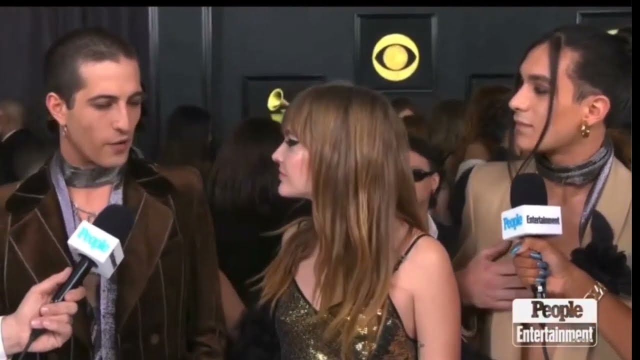 Måneskin Grammy Awards -Red Carpet for 