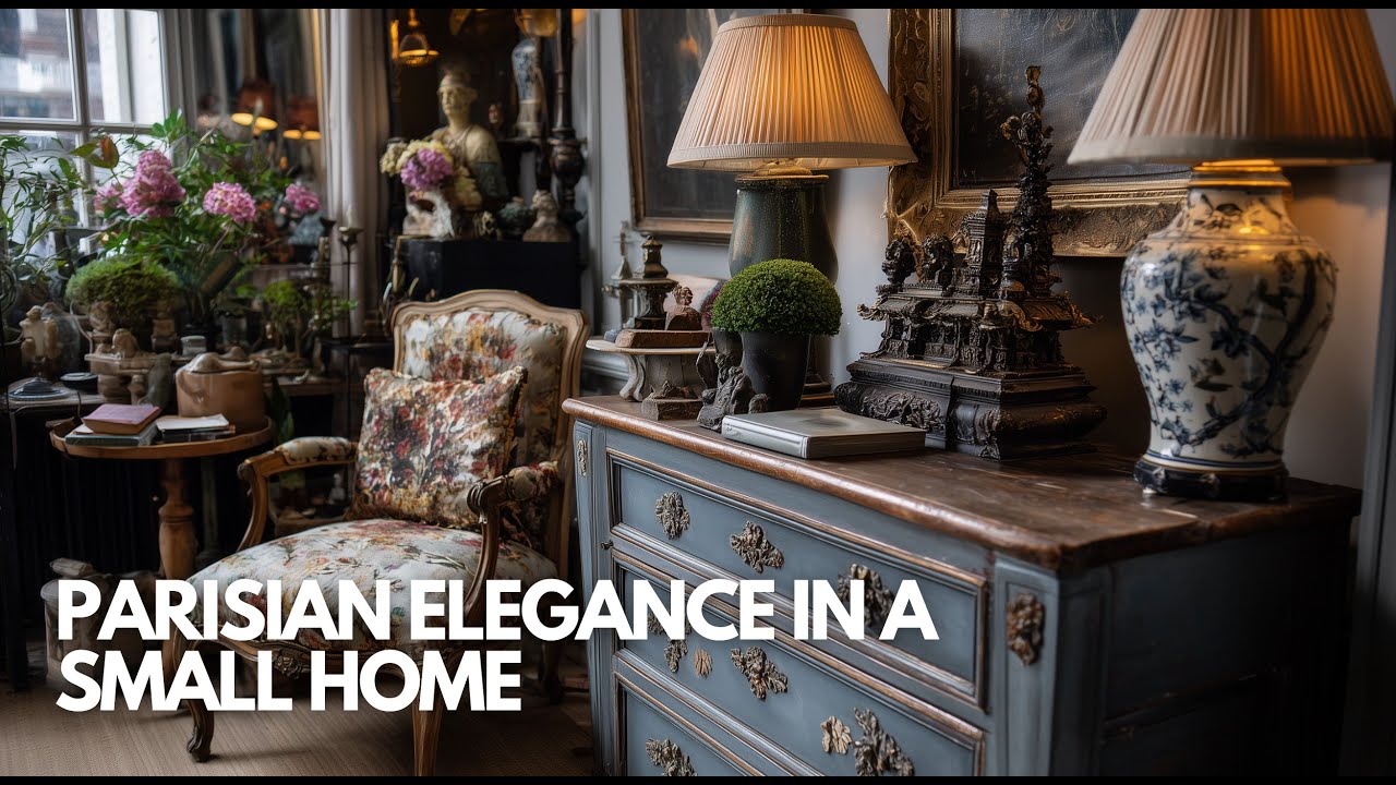 Parisian Elegance in a Small Home: The Art of Chic and Comfortable Living