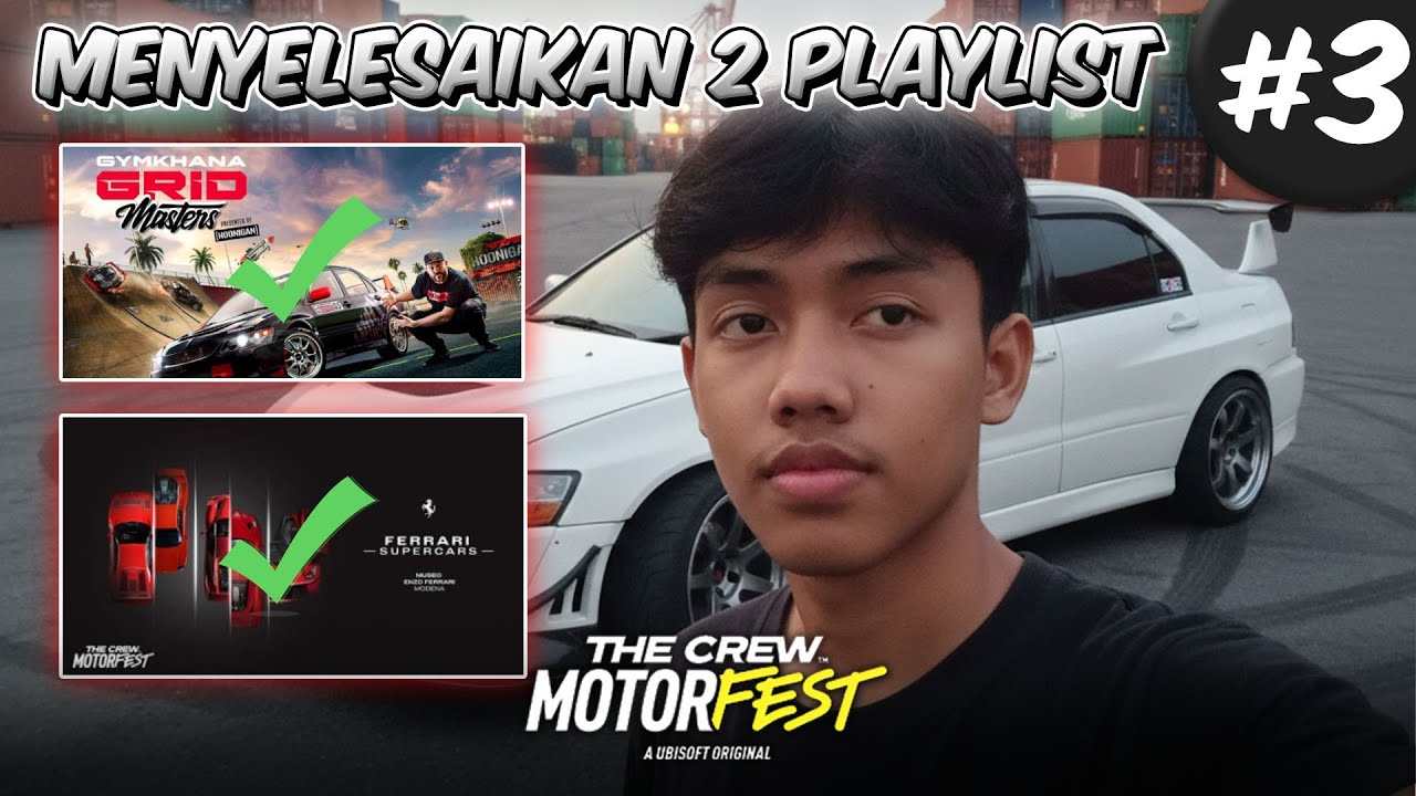 🔴Lanjut Playlist Gymkhana!! The Crew Motorfest Indonesia #3