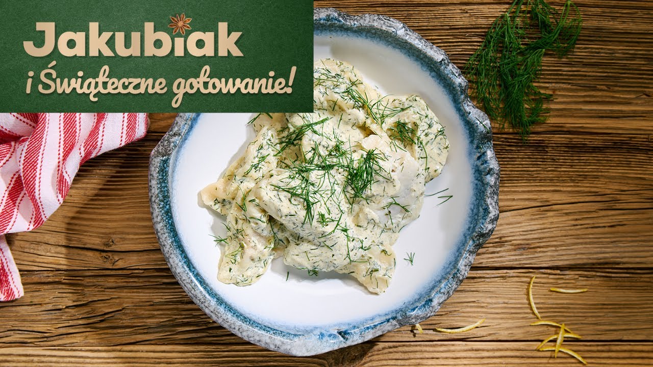 Pierogi faszerowane karpiem z sosem śmietanowym | Jakubiak gotuje z Lewiatanem odc. 9