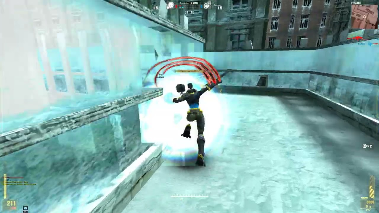 Wolfteam Softnyx FROZEN -  teaching game with tetra armed + Wolf Dash Fly