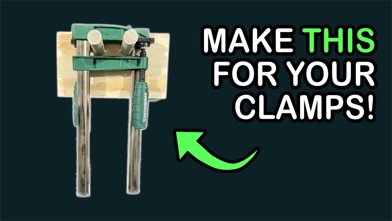 I finally solved my clamp storage crisis&hellip; DIY Modular Clamp Storage
