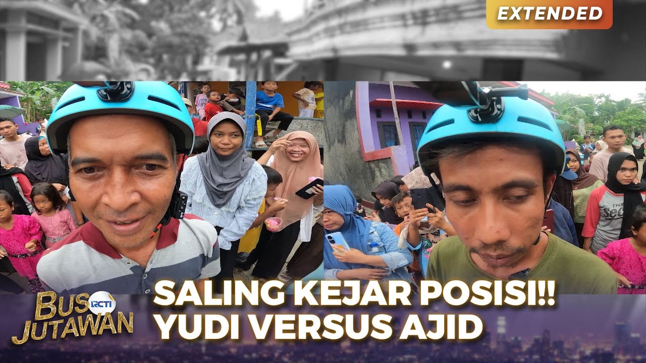 SALING KEJAR POSISI!! Yudi Versus Ajid Seru Banget | BUS JUTAWAN | EPS 63 (2/4)