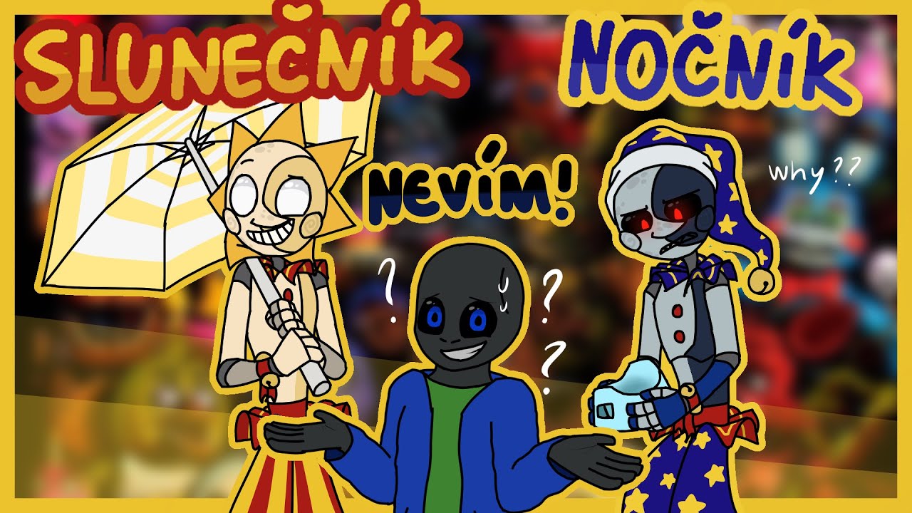 Hádání jmen ANIMATRONIKŮ!