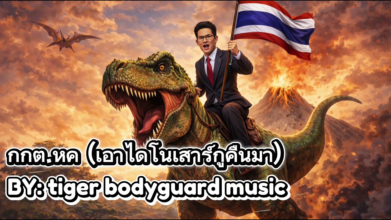 กกต.หค (เอาไดโนเสาร์กูคืนมา) - tiger bodyguard music [Official Audio]