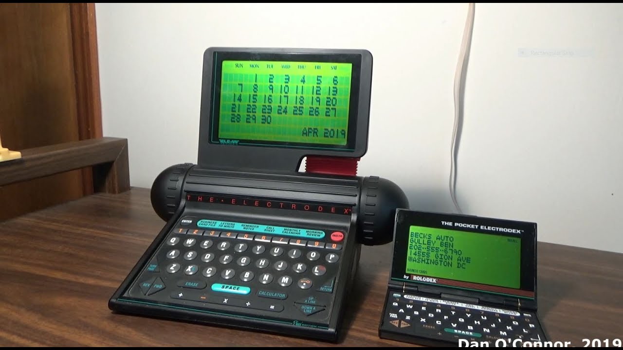 Electrodex Rolodex (1989)