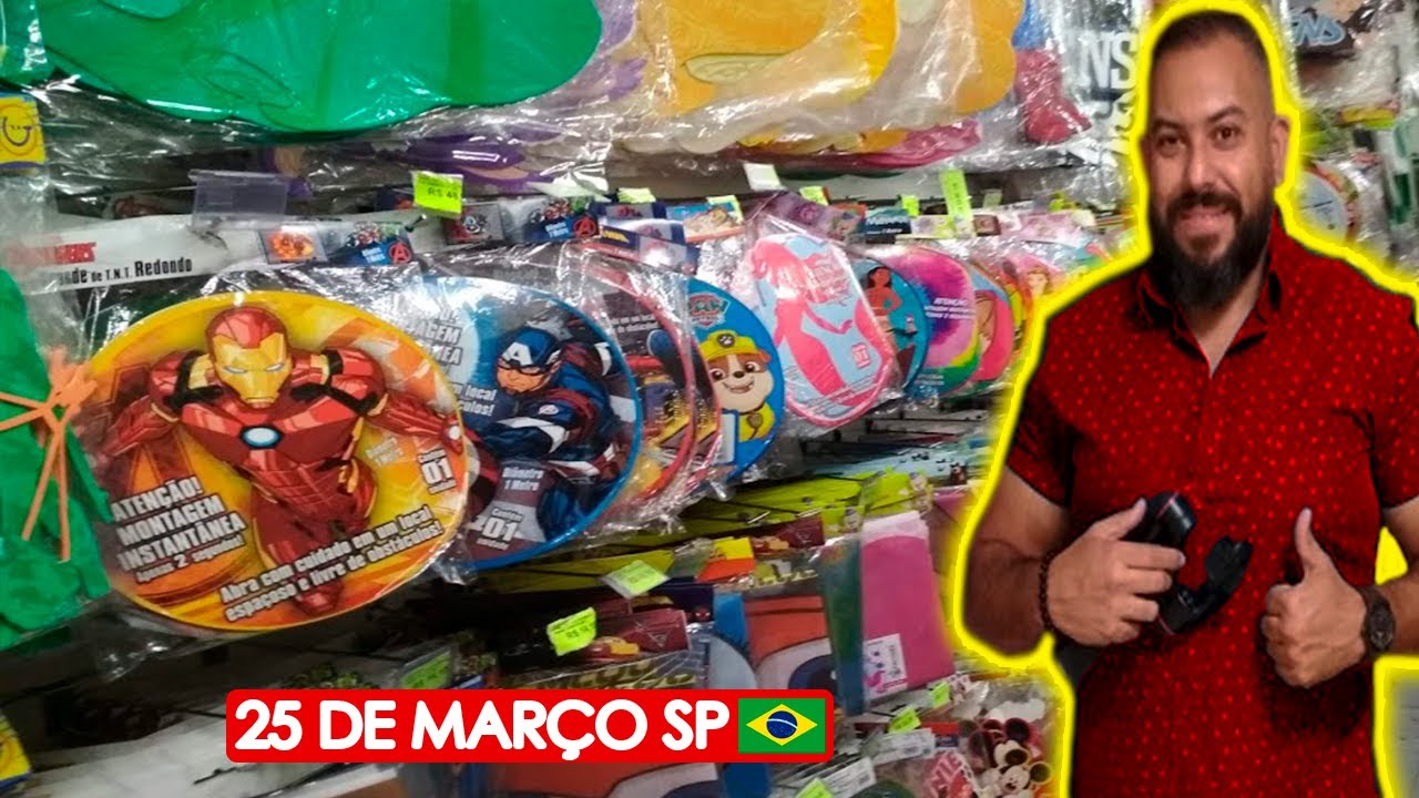 Decoração para Festa! loja Matsumoto na região da 25 de março
