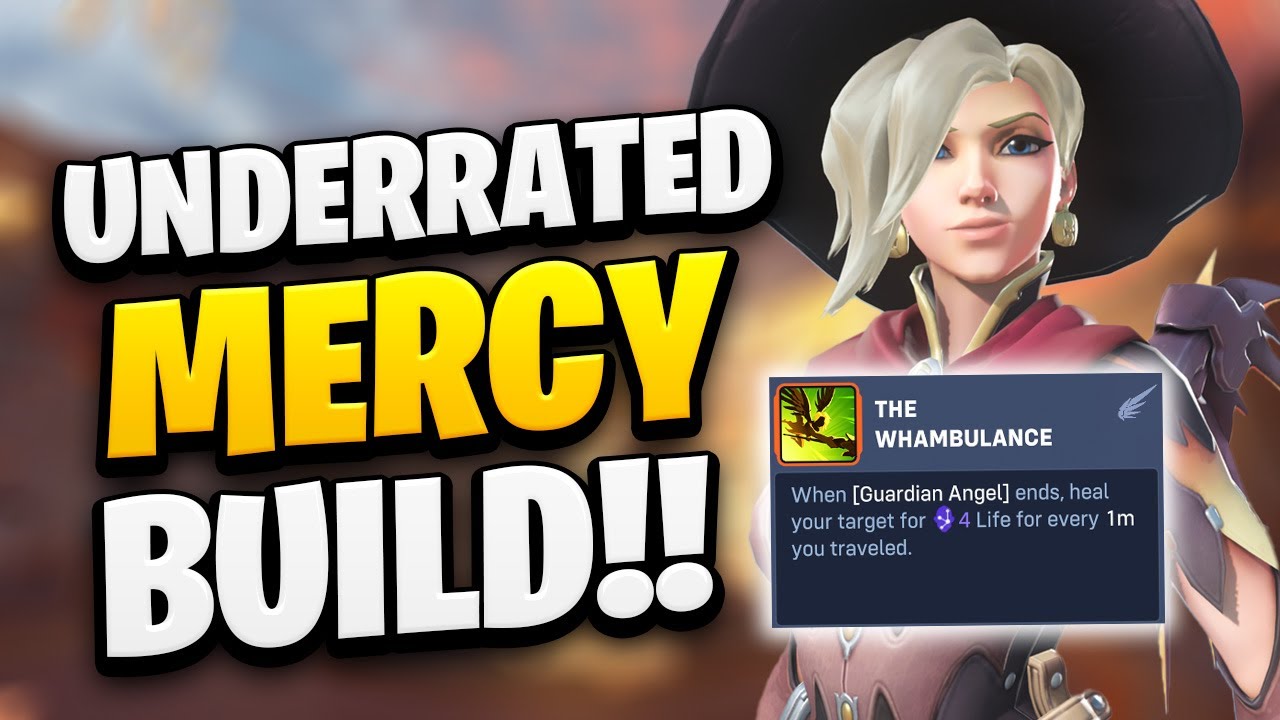 The Most UNDERRATED Mercy Stadium Build!! (GA Healing + Movement) - Overwatch 2