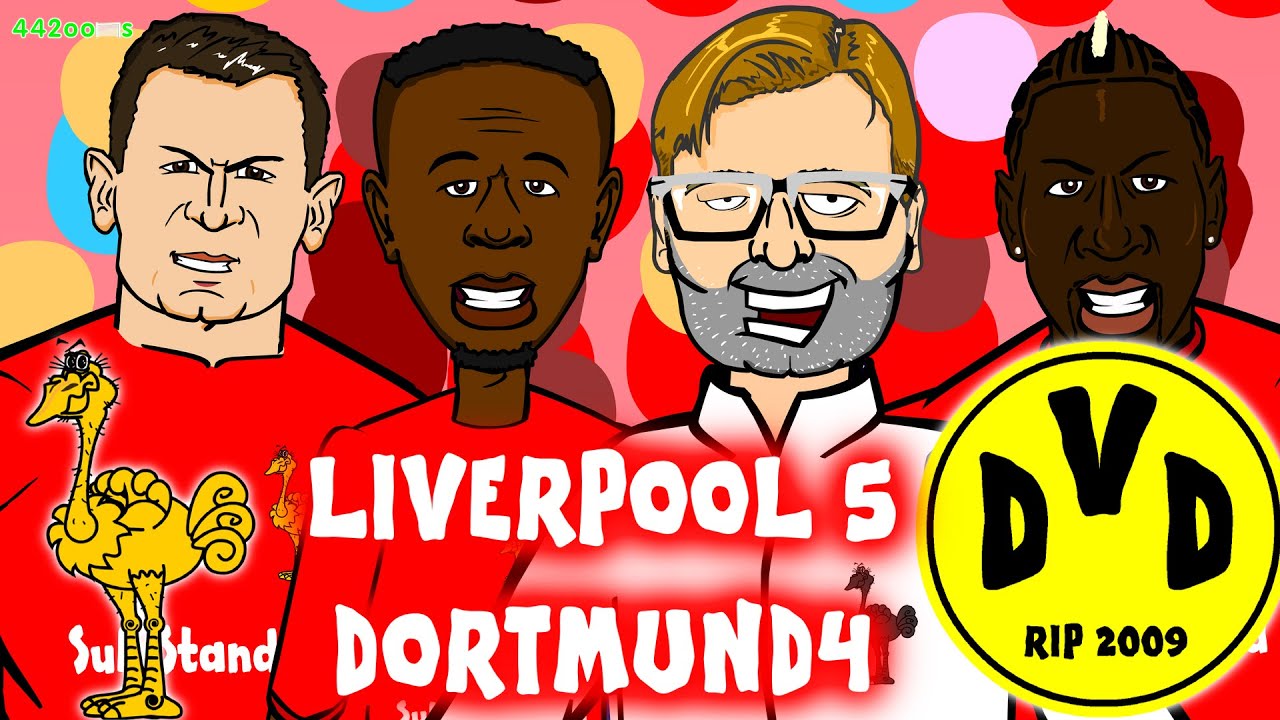 Liverpool vs Borussia Dortmund 5-4 (4-3 Europa League Quarter Final Comeback Goals Highlights 2016)