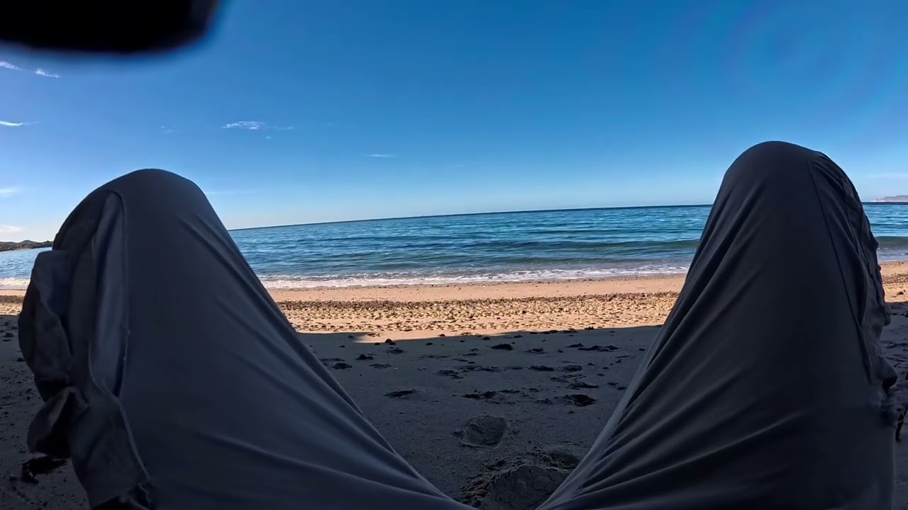 Un día difícil para la pesca, Pesca de playa en San Carlos Sonora.
