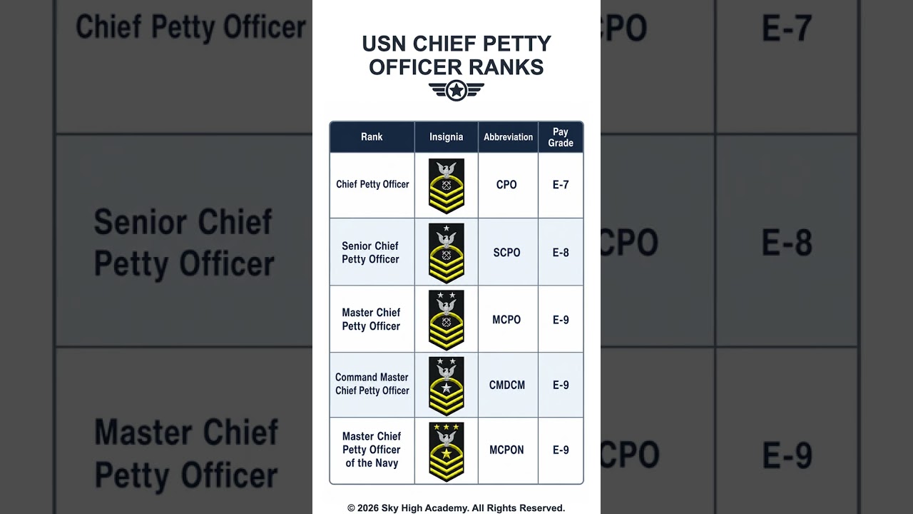 USN Chief Petty Officer Ranks #Shorts #Aviation #ASTB