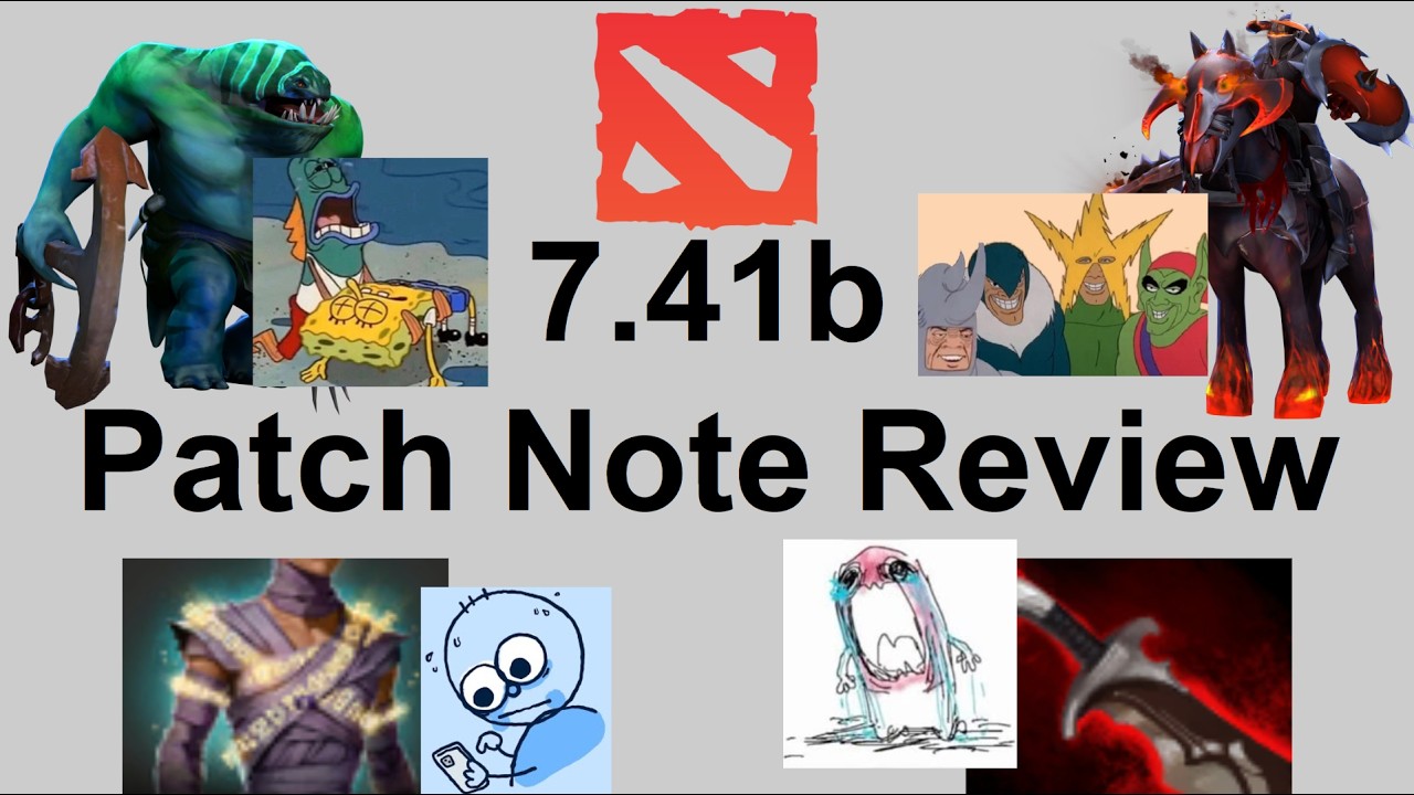 Dota 2 7.41b Patch Note Review