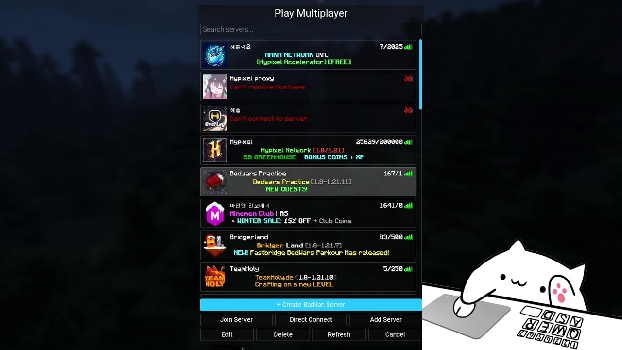 Cat Plays Bedwars