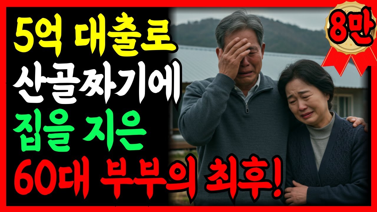 [실화사연] 5억 대출로 산골에 집 지은 60대 부부.. 결국 남은 건?!ㅣ노후사연 ㅣ노후자산ㅣ퇴직ㅣ은퇴후삶