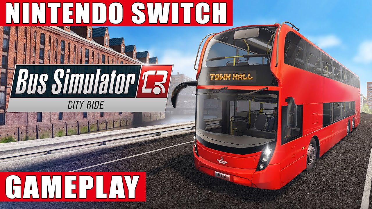 Bus Simulator City Ride Nintendo Switch Gameplay