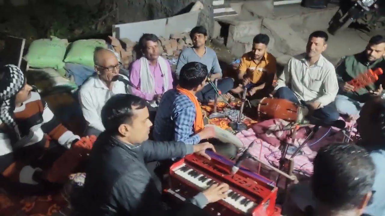 Holi program baya visu pandey holi yaadram colony 