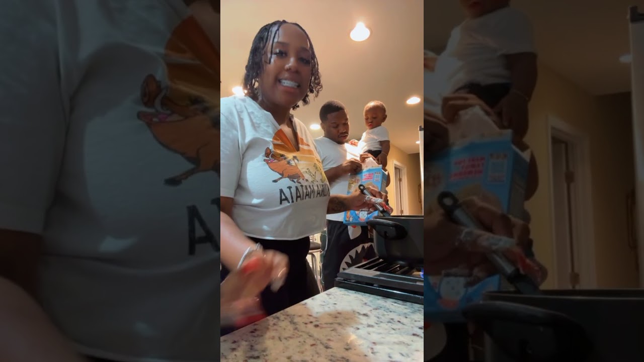 Cook RICE KRISPY TREATS w/ Coach Wala and her God baby Amayzin 💕🥳