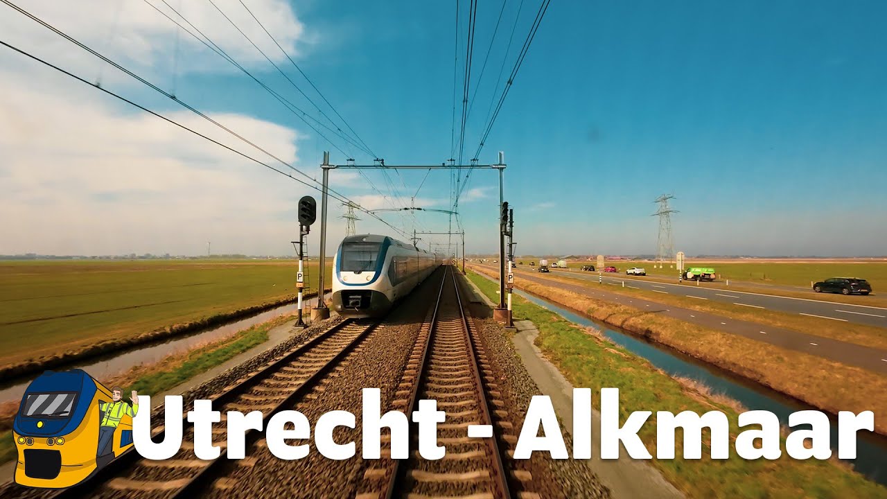 В солнечный Алкмаар! | Intercity Utrecht Centraal - Alkmaar (VIRM)