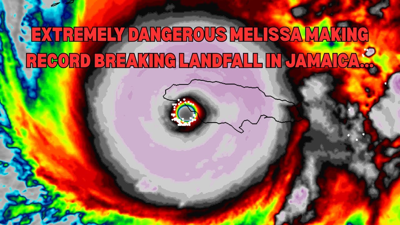 Devasting Category 5 Melissa Making Historic Landfall On Jamaica NOW