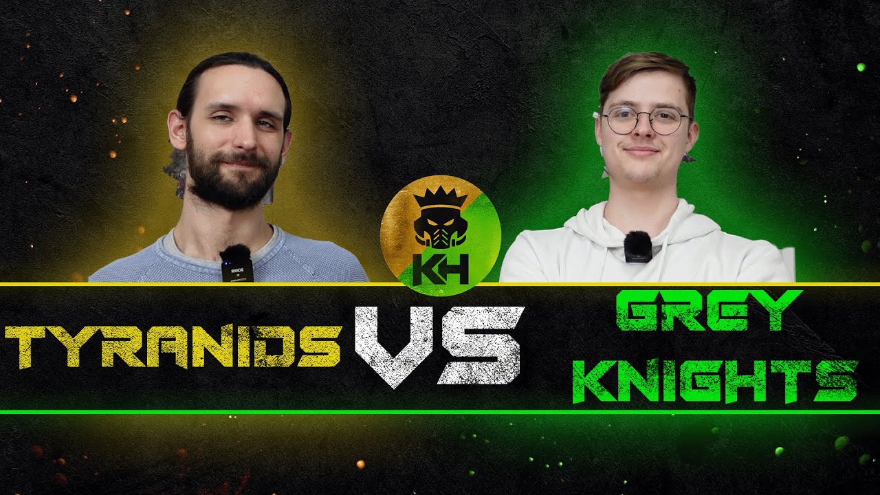 Vanguard TYRANIDS vs GREY KNIGHTS - Warhammer 40K - Battle Report