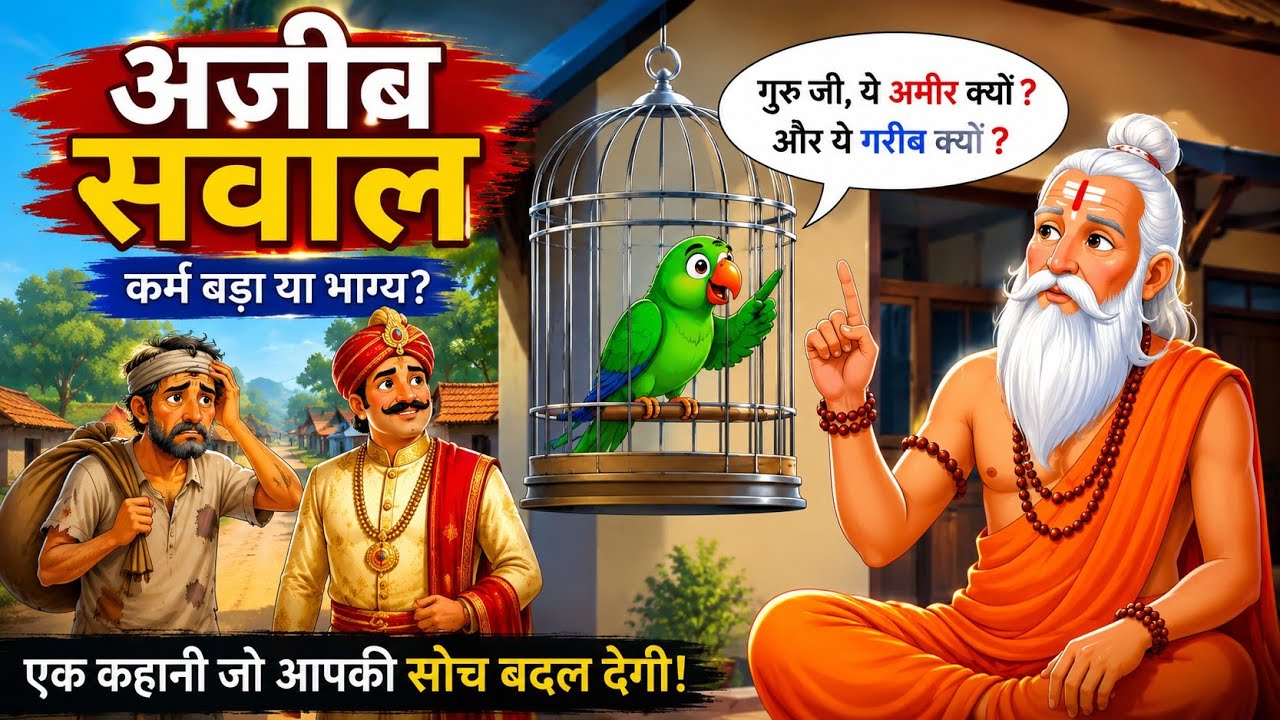 अजीब सवाल | AJEEB SAWAAL | Hindi Story | Hindi Kahaniya | Moral Stories