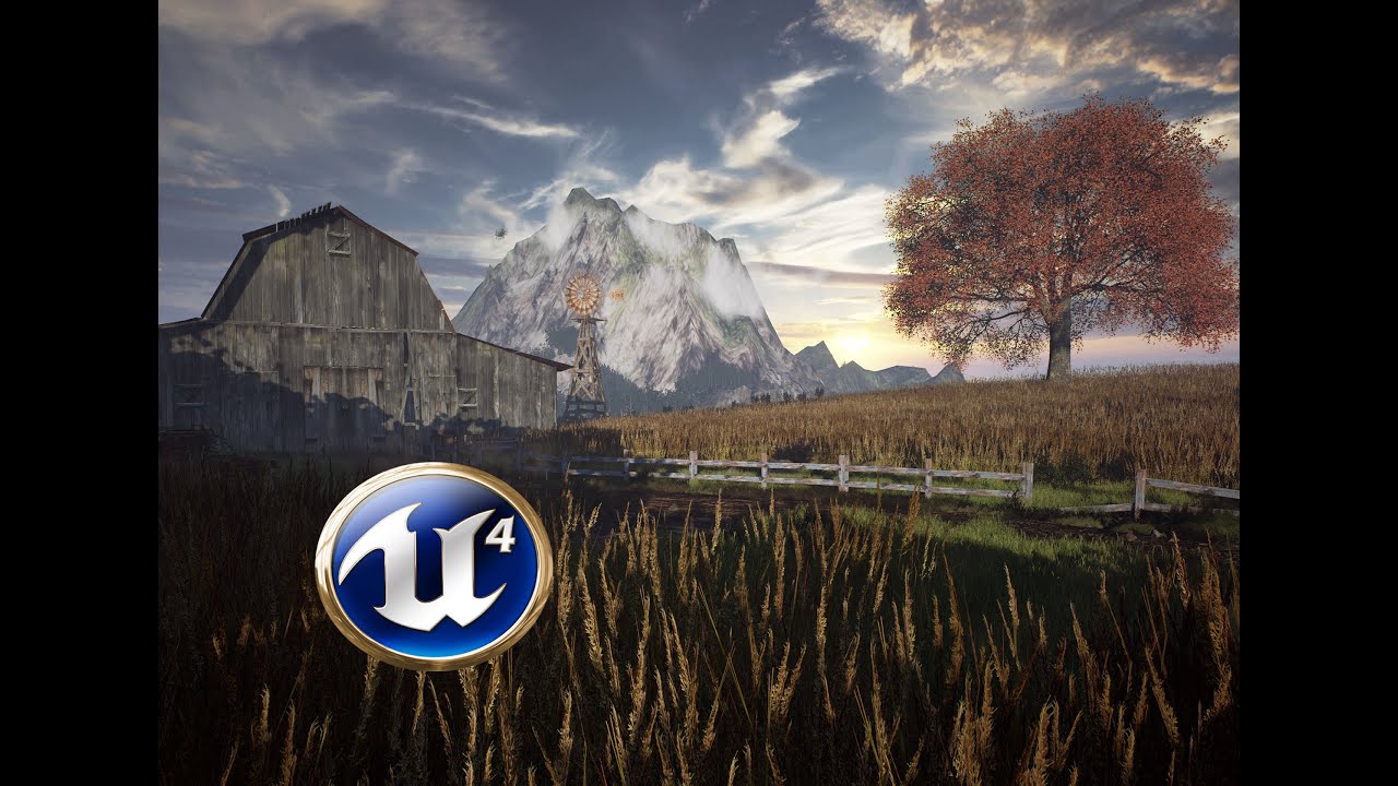 Speed Level Design - Abandoned Barn - Unreal Engine 4