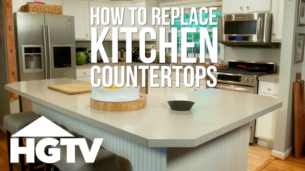 How to Remove Laminate Kitchen Countertops | HGTV