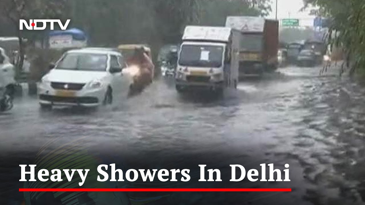 Rain Pounds Delhi, Big Dip In Temperature Predicted
