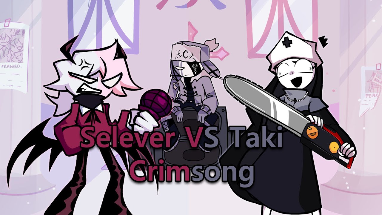 Friday Night Funkin' Crimsong but it's Taki vs Selever 2.0!!