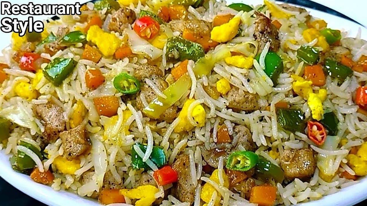  Restaurant Style Chinese Egg Fried Rice | Ghar Pe Asaan Tarika | Sumbal ka kitchen 