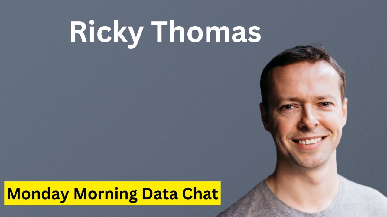 Ricky Thomas — Monday Morning Data Chat