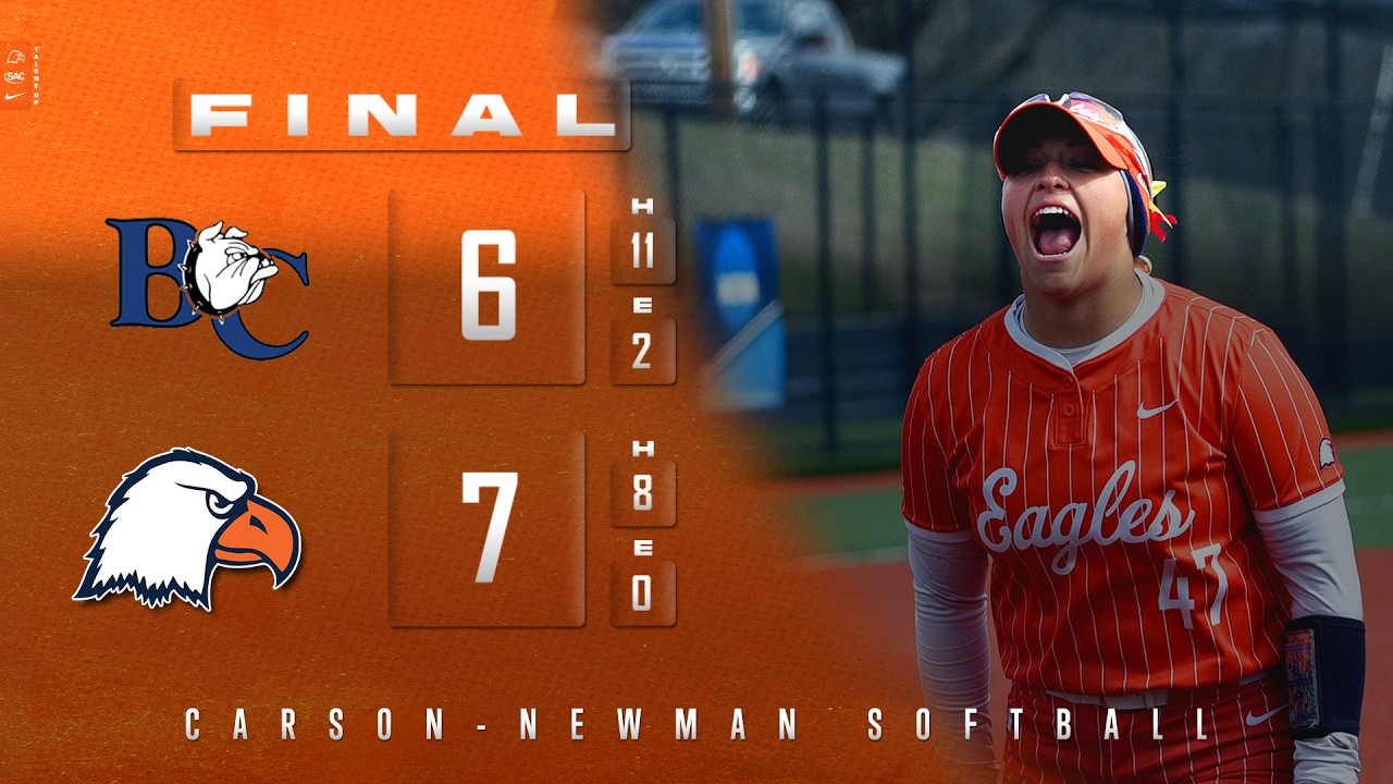 Carson-Newman Softball 2026: C-N 7, Barton 6 Game Two Highlights 2-22-26