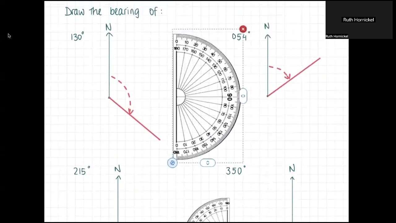Drawing Three Figure Bearings