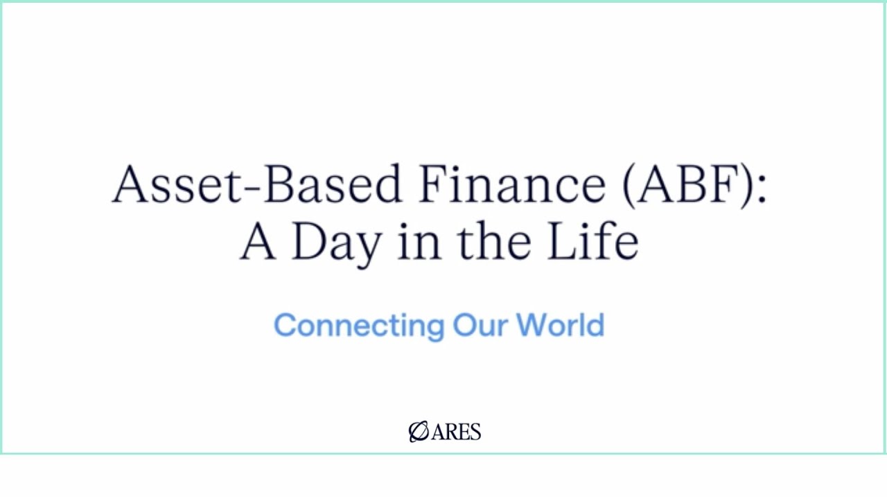Connecting Our World: A Day in the Life with Asset-Based Finance