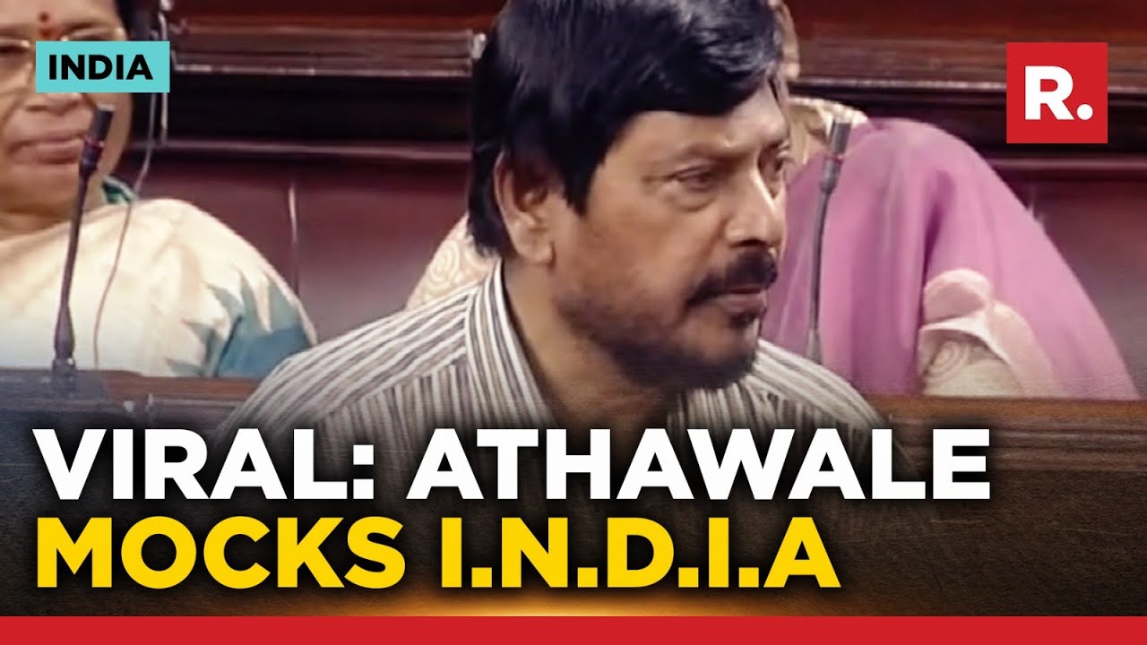 Ramdas Athawale does it again: I.N.D.I.A jibe during Cinematograph bill speech goes viral