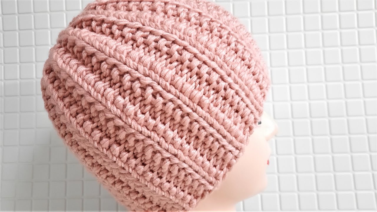 Шапка женская спицами. Шапка за 2 часа. Плотная и теплая. Мастер класс