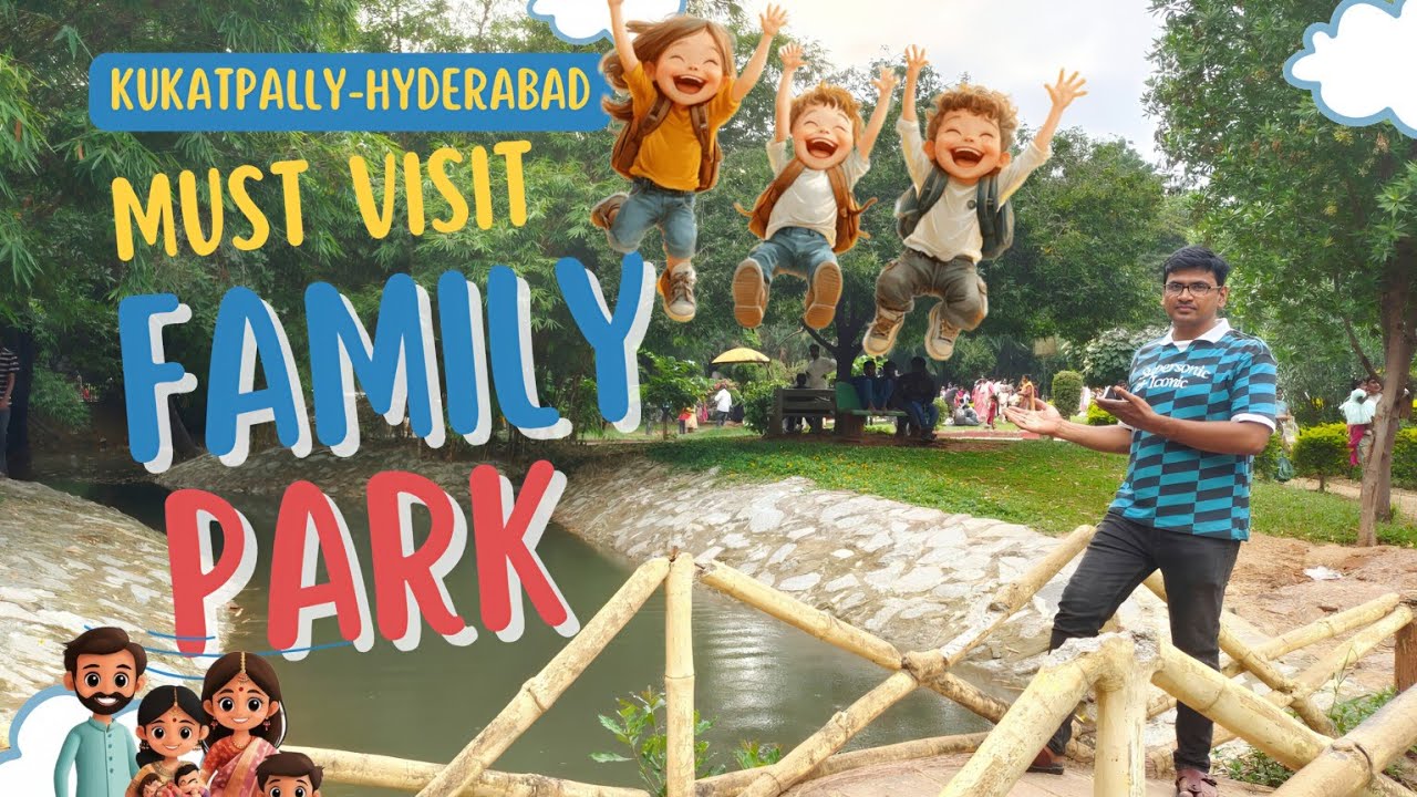 Best Family Park in Kukatpally | Hyderabad | 4K Video