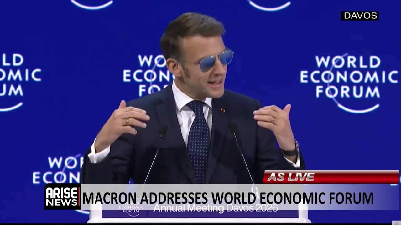 #WEF26: Macron Lobbies China for Europe 