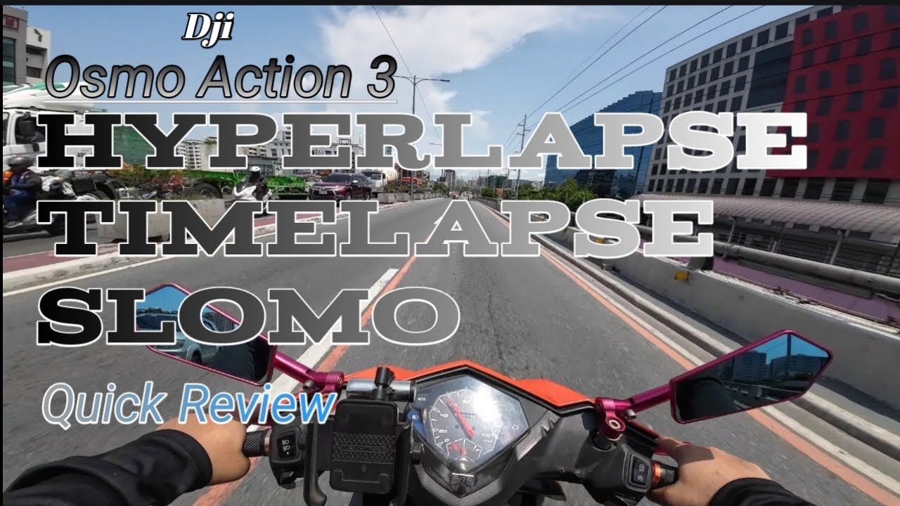 Dji Osmo Action 3 Hyperlapse, Timelapse and SloMo Day & Night | Quick Review | Chris M Vlog