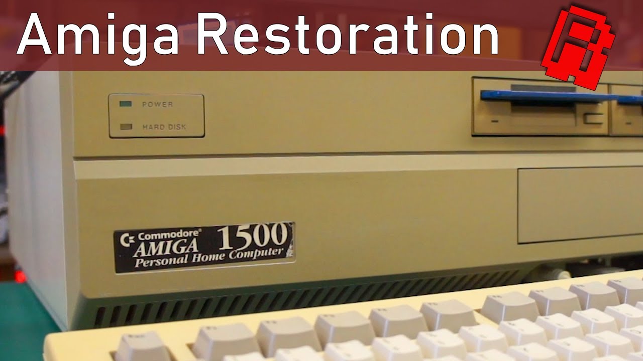 Amiga 1500 Trash To Treasure (Pt1) | Продавался как рабочий!