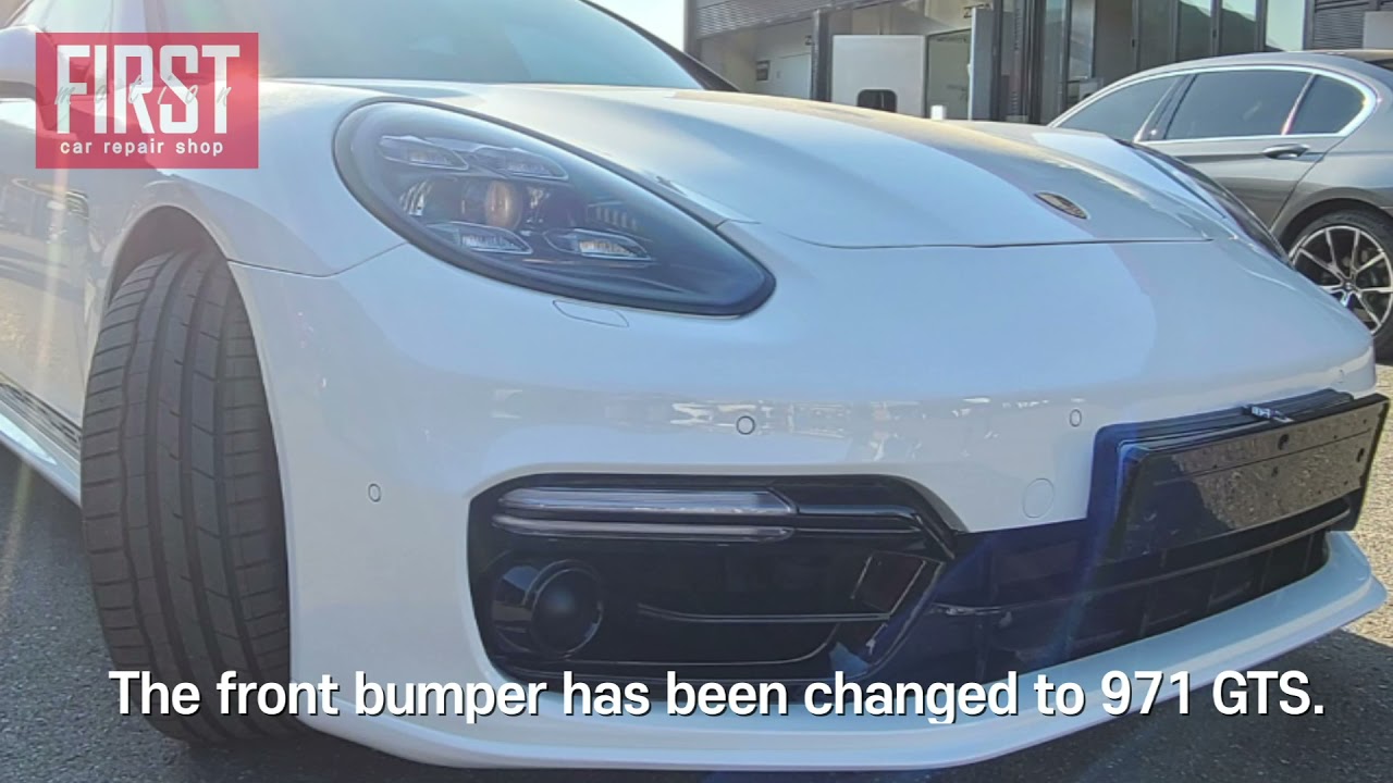 Porsche panamera modified 970.1 to front upgrade 971 style GTS rear 970.2 turbo